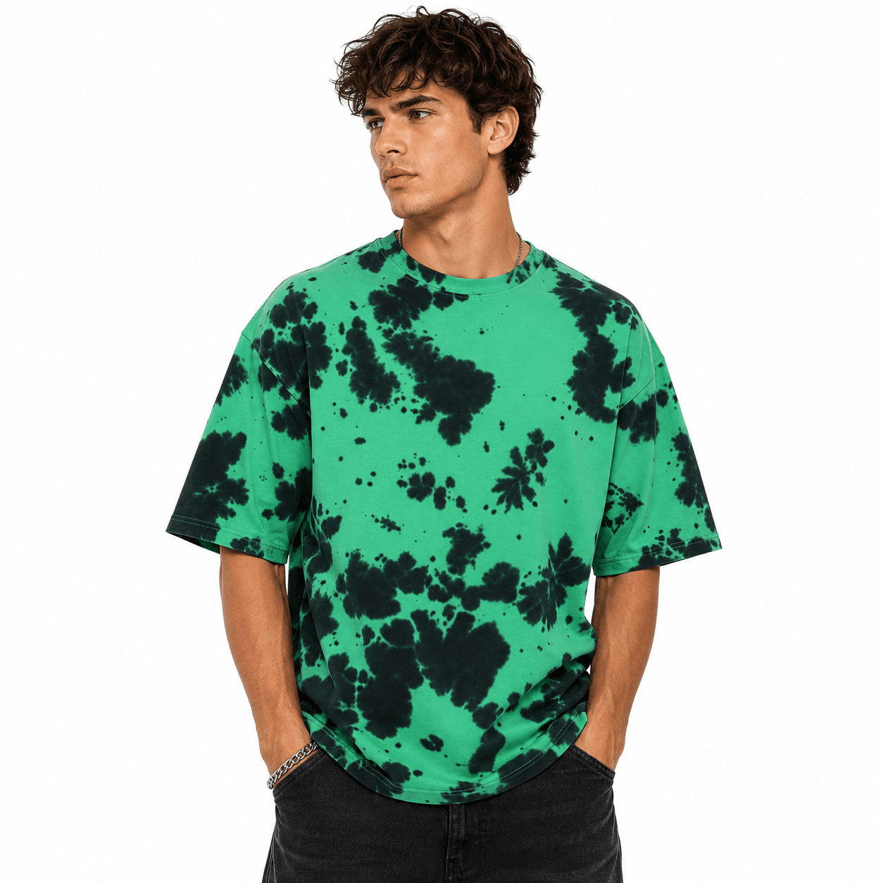 Mint Splash Oversized T-Shirt