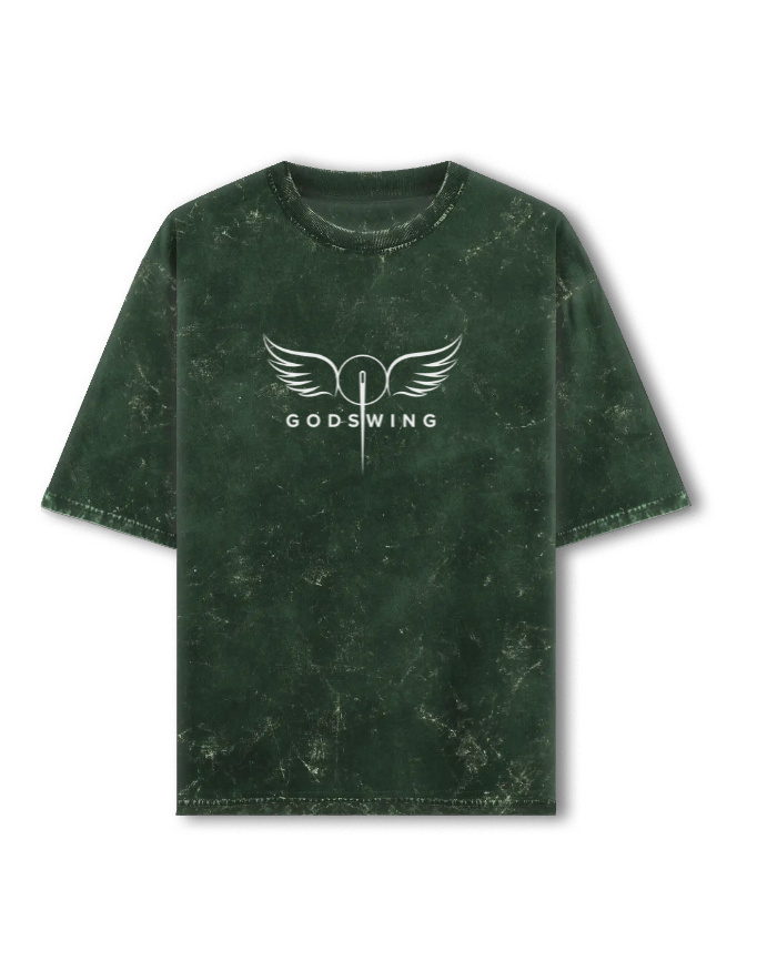 Godswing Signature Acid Wash Tee